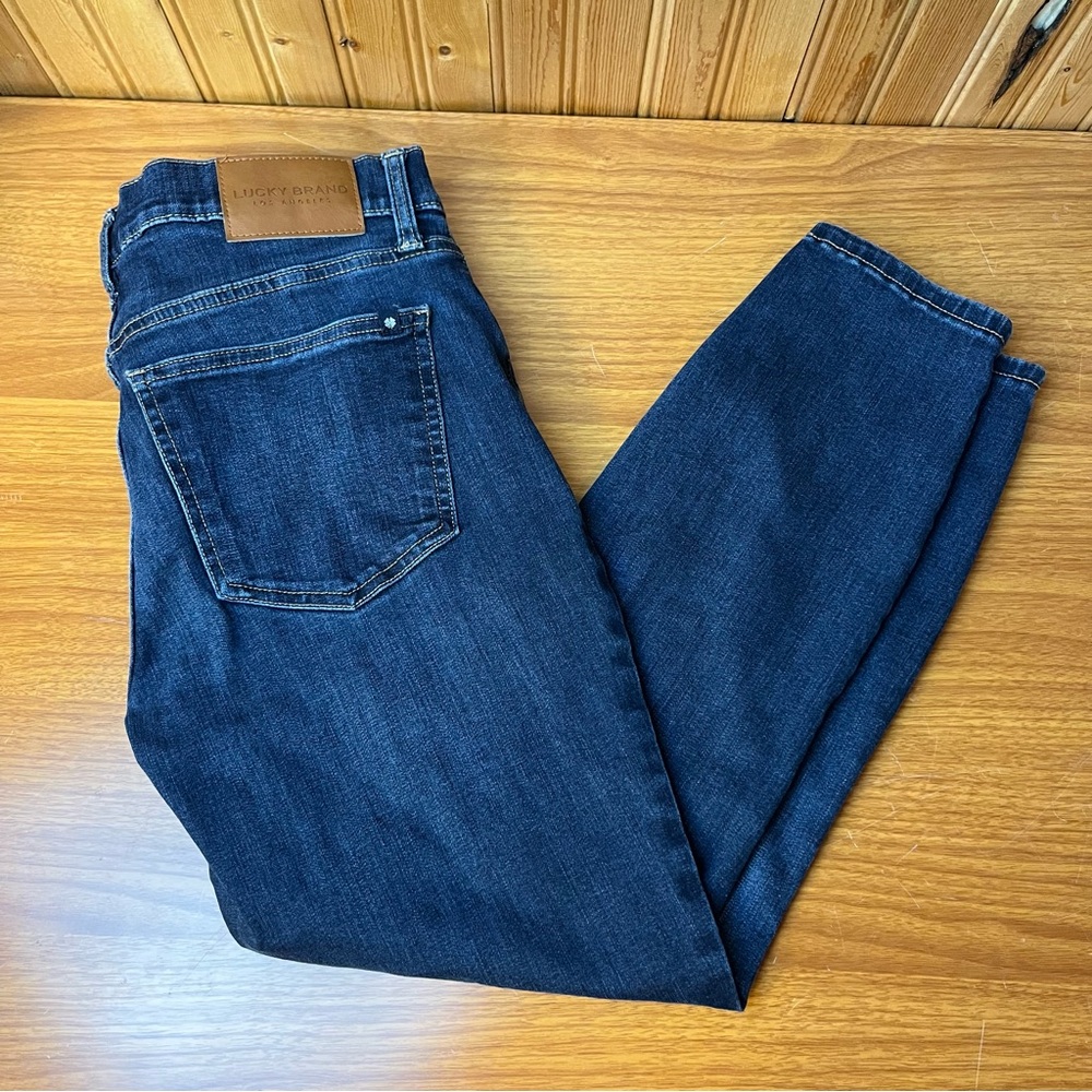 Lucky Brand Jeans Womens 6/28 28x25 Blue Ava Mid Rise Skinny Ankle Stretch Denim